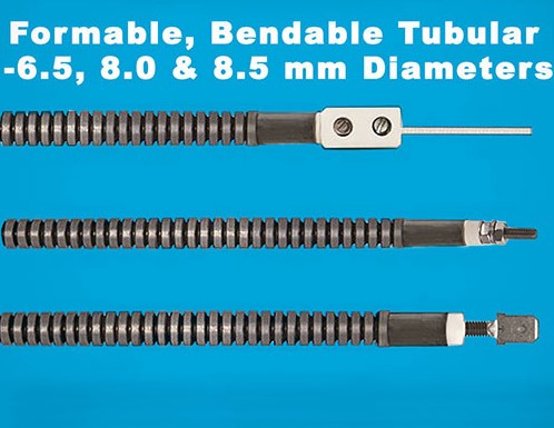 Bedable/Flexible Tubular Heaters